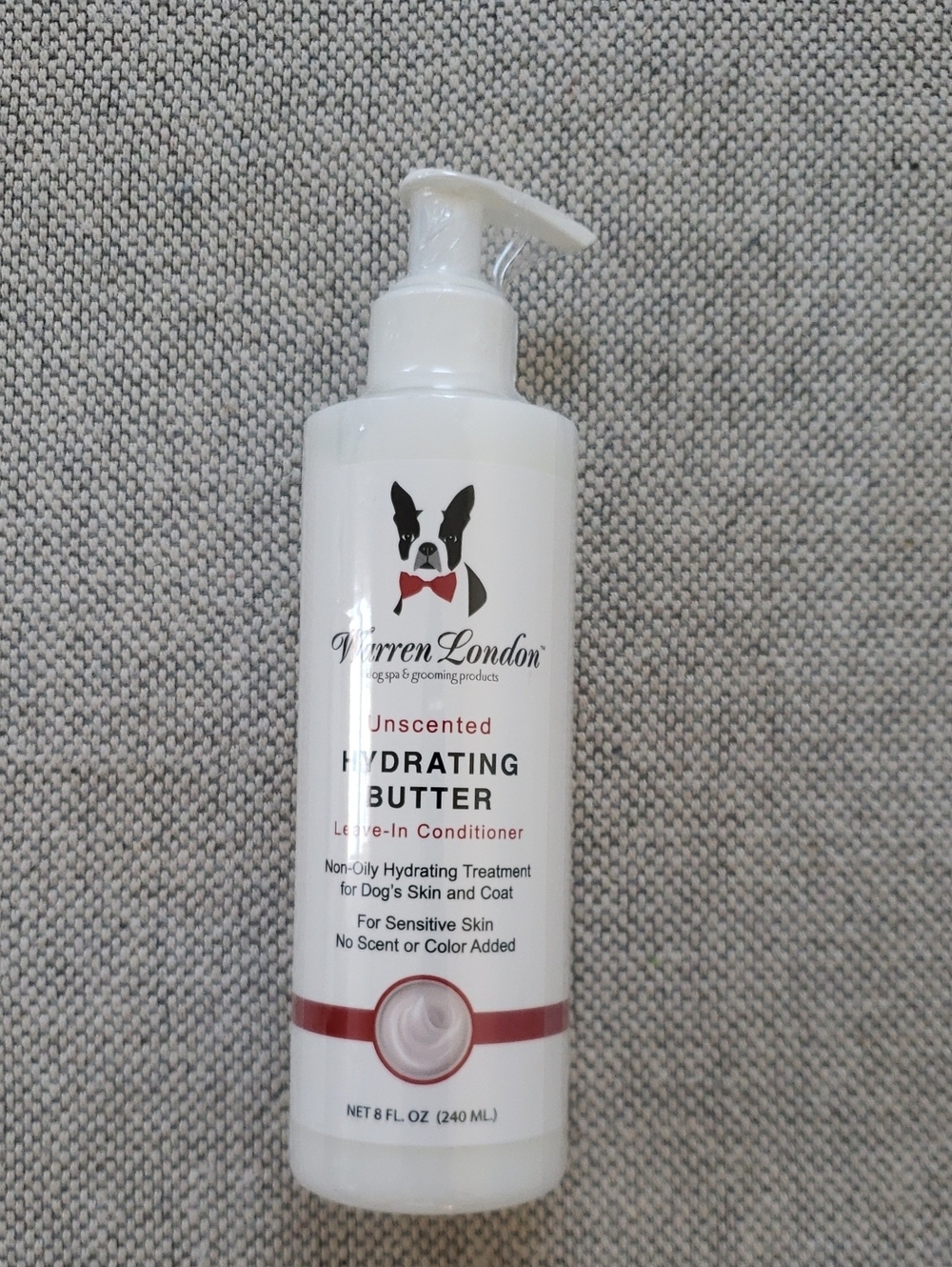 Warren London Unscented Hydrating Butter Leave-In Conditioner for Dogs 8 fl. oz.